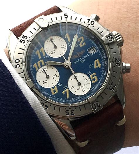 breitling colt chronograph vintage|Breitling colt chronograph for sale.